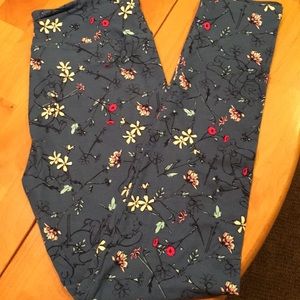OS LulaRoe Disney Leggings- Unicorn New!